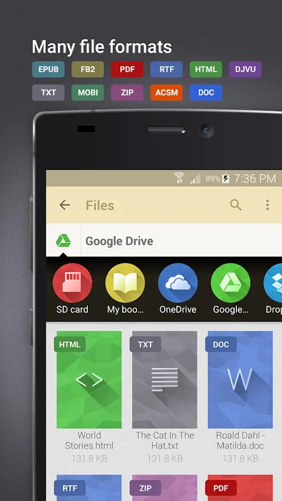 eReader Prestigio Screenshot 2