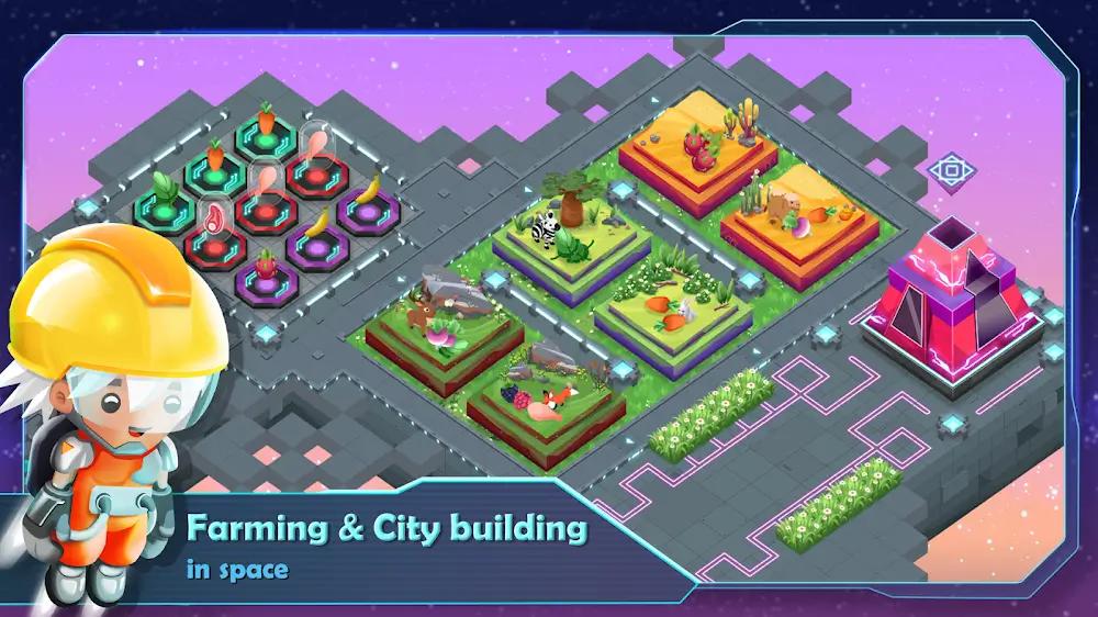 Sci Farm: Space Village Life Screenshot 1