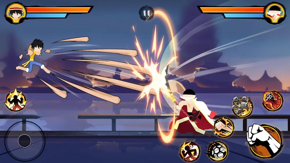 Stickman Pirates Fight Screenshot 1