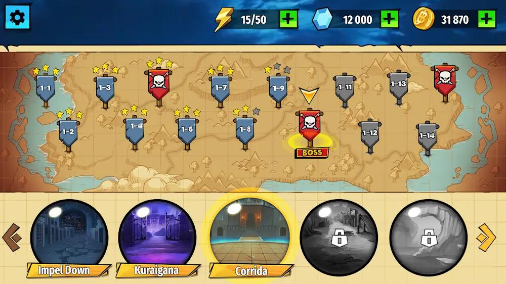 Stickman Pirates Fight Screenshot 3
