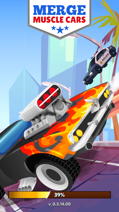 Merge Muscle Car Screenshot 1