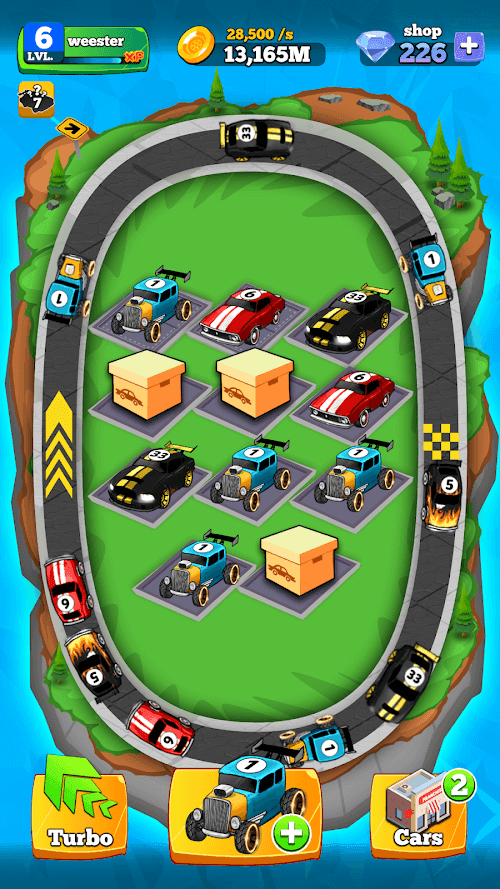 Merge Muscle Car Screenshot 2