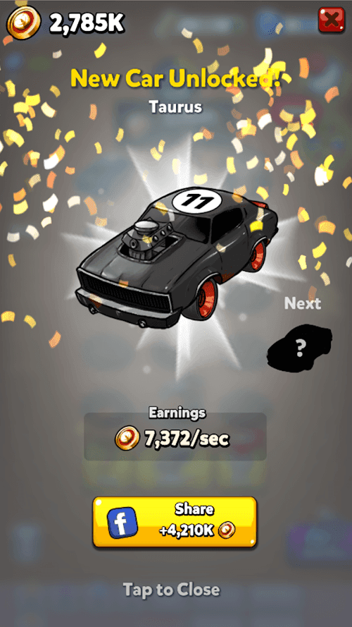 Merge Muscle Car Screenshot 4