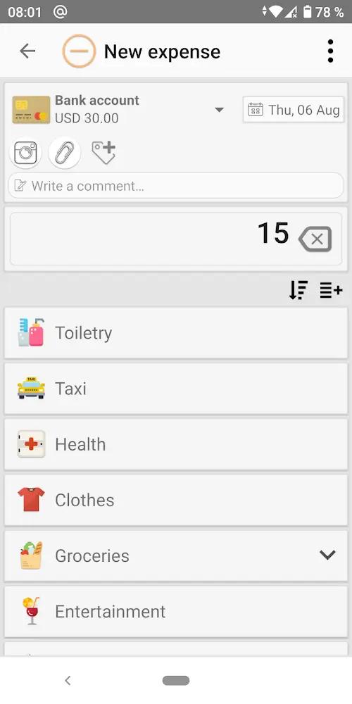 Money Manager: Expense Tracker Screenshot 4