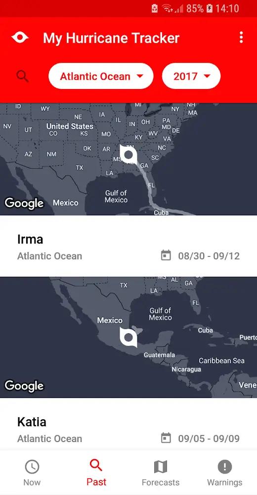 My Hurricane Tracker Pro Screenshot 4