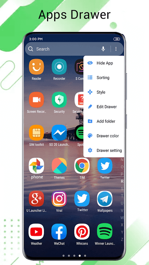 One S25 Launcher Screenshot 2