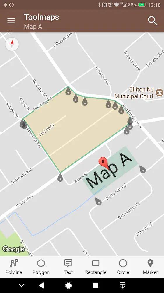 Tools for Google Maps Screenshot 2