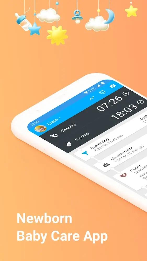Baby: Breastfeeding Tracker Screenshot 1