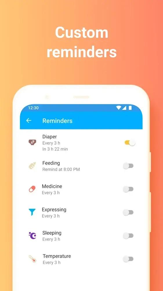 Baby: Breastfeeding Tracker Screenshot 5