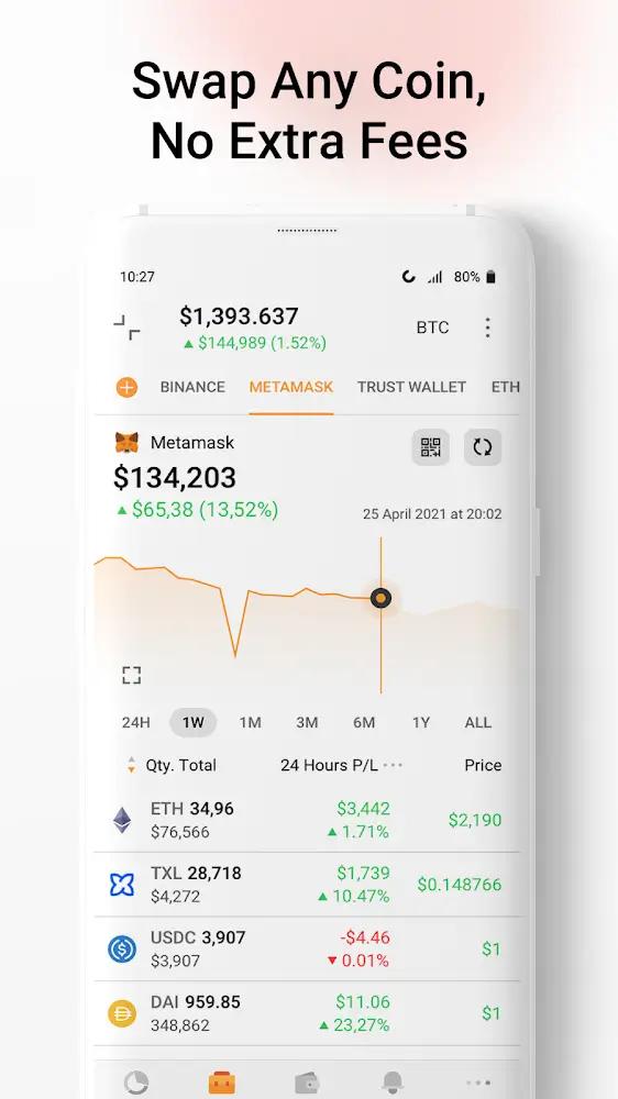 Crypto Tracker Screenshot 2