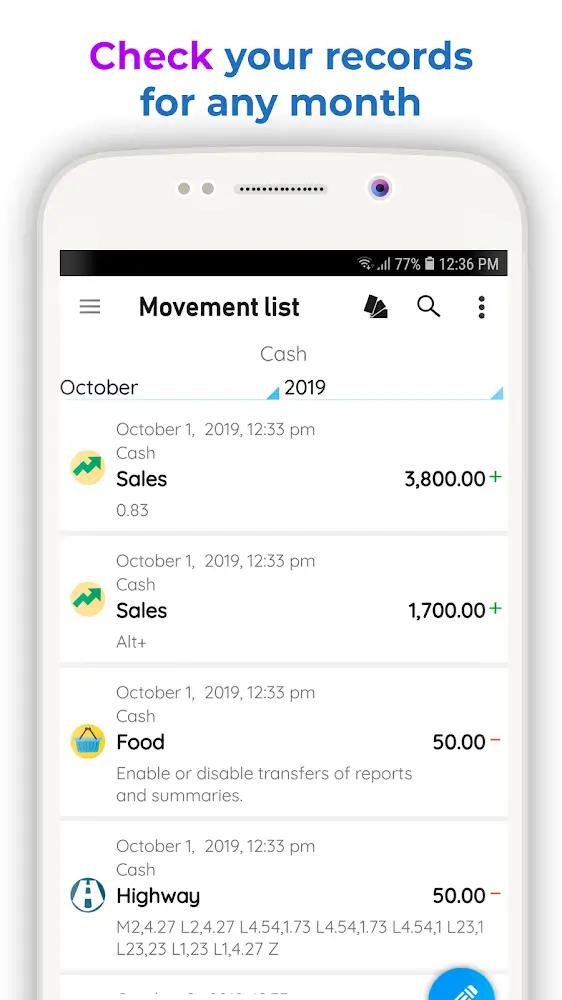 Daily Expenses 3 Screenshot 3