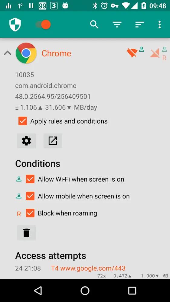 NetGuard Screenshot 2