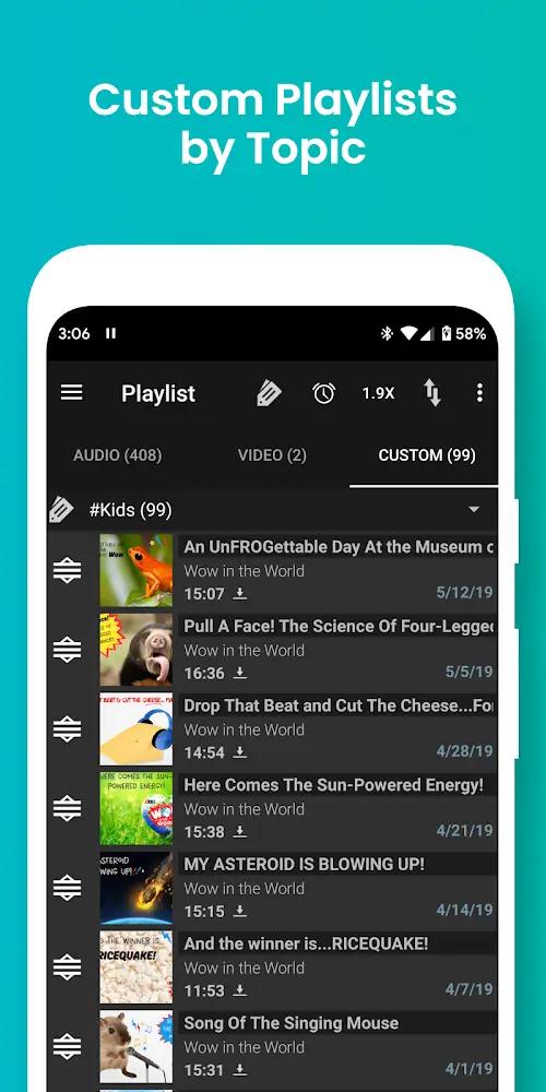 Podcast Addict Screenshot 5
