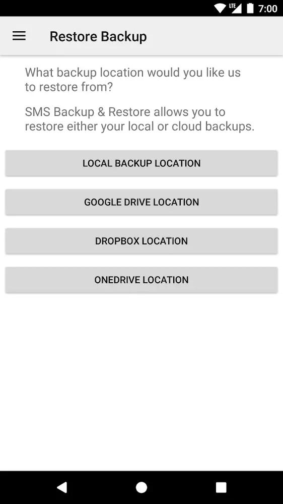 SMS Backup & Restore Pro Screenshot 6