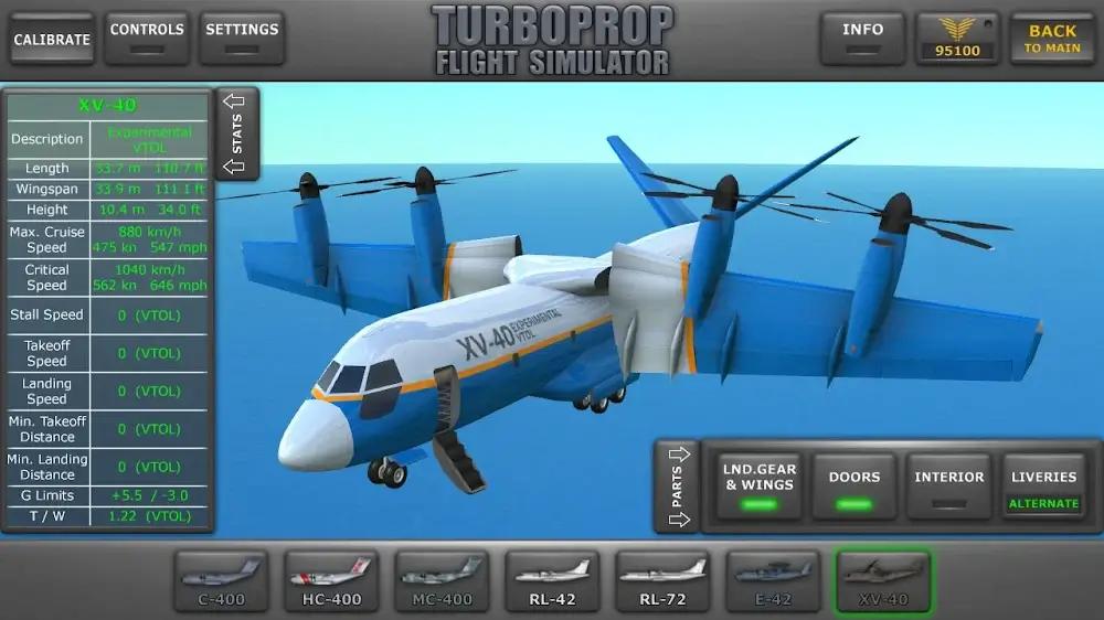 Turboprop Flight Simulator 3D Screenshot 1