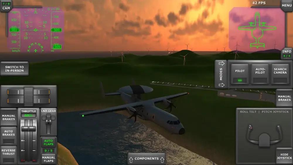 Turboprop Flight Simulator 3D Screenshot 6