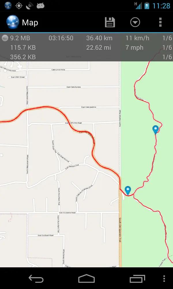 Ultra GPS Logger Screenshot 6