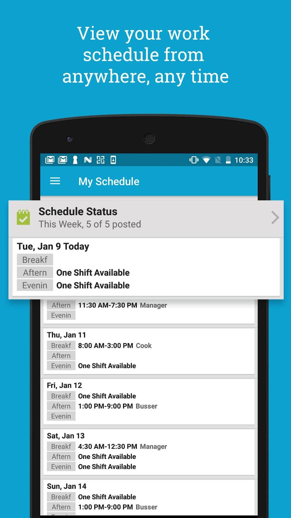HotSchedules Screenshot 4