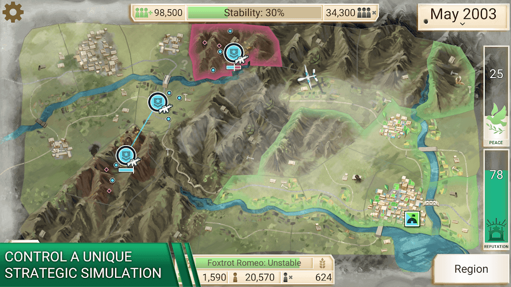 Rebel Inc. Screenshot 2
