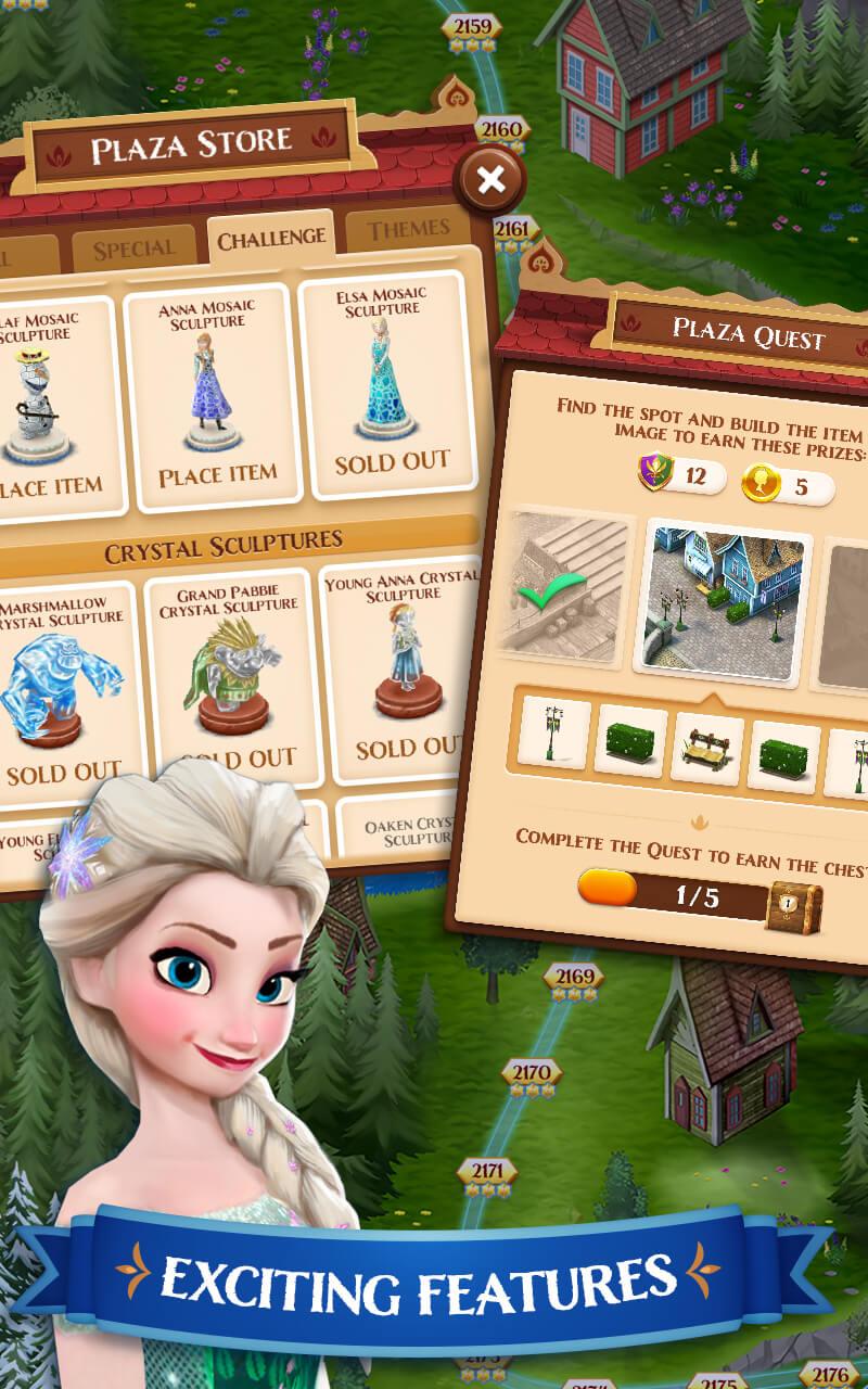 Disney Frozen Free Fall Screenshot 2