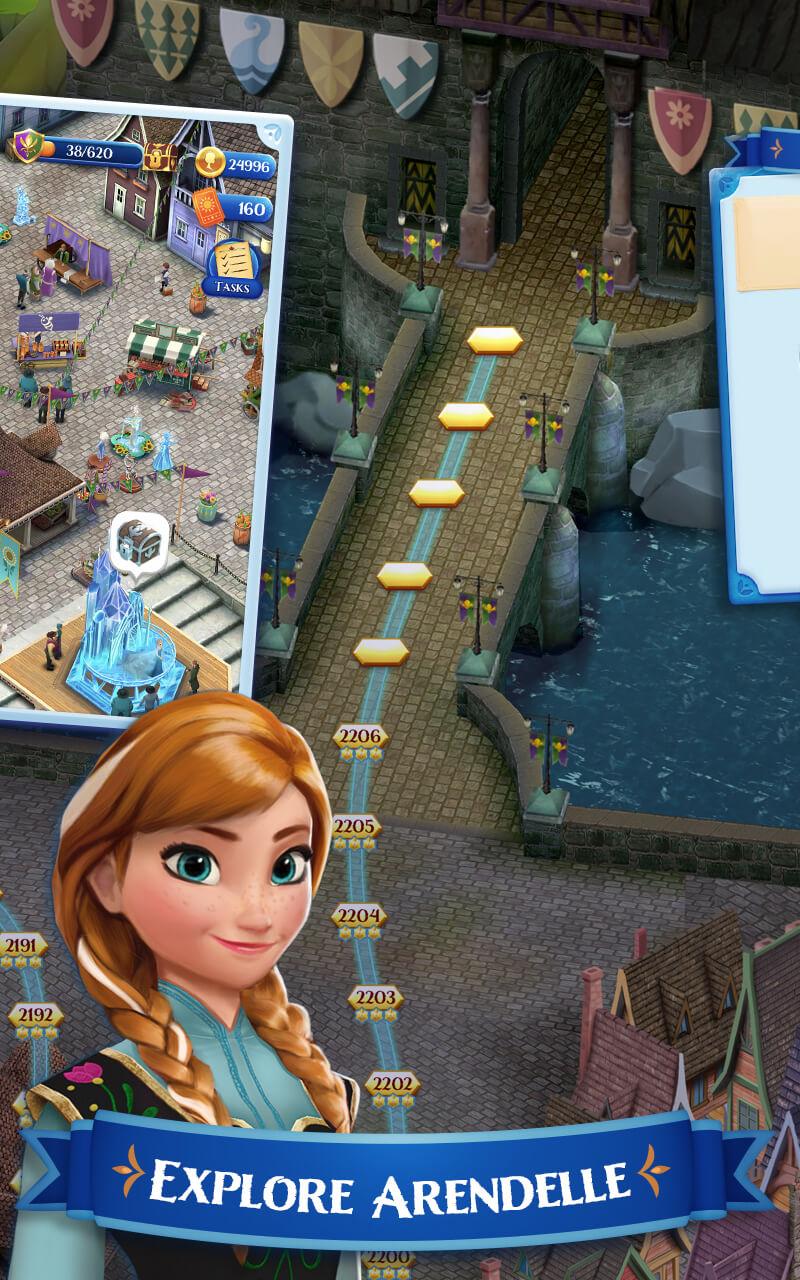 Disney Frozen Free Fall Screenshot 4