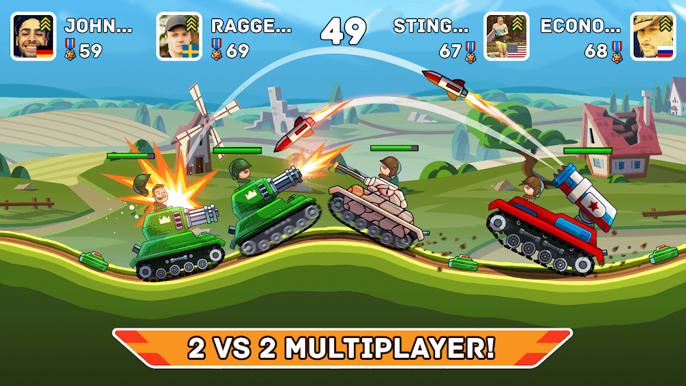 Hills of Steel Screenshot 1