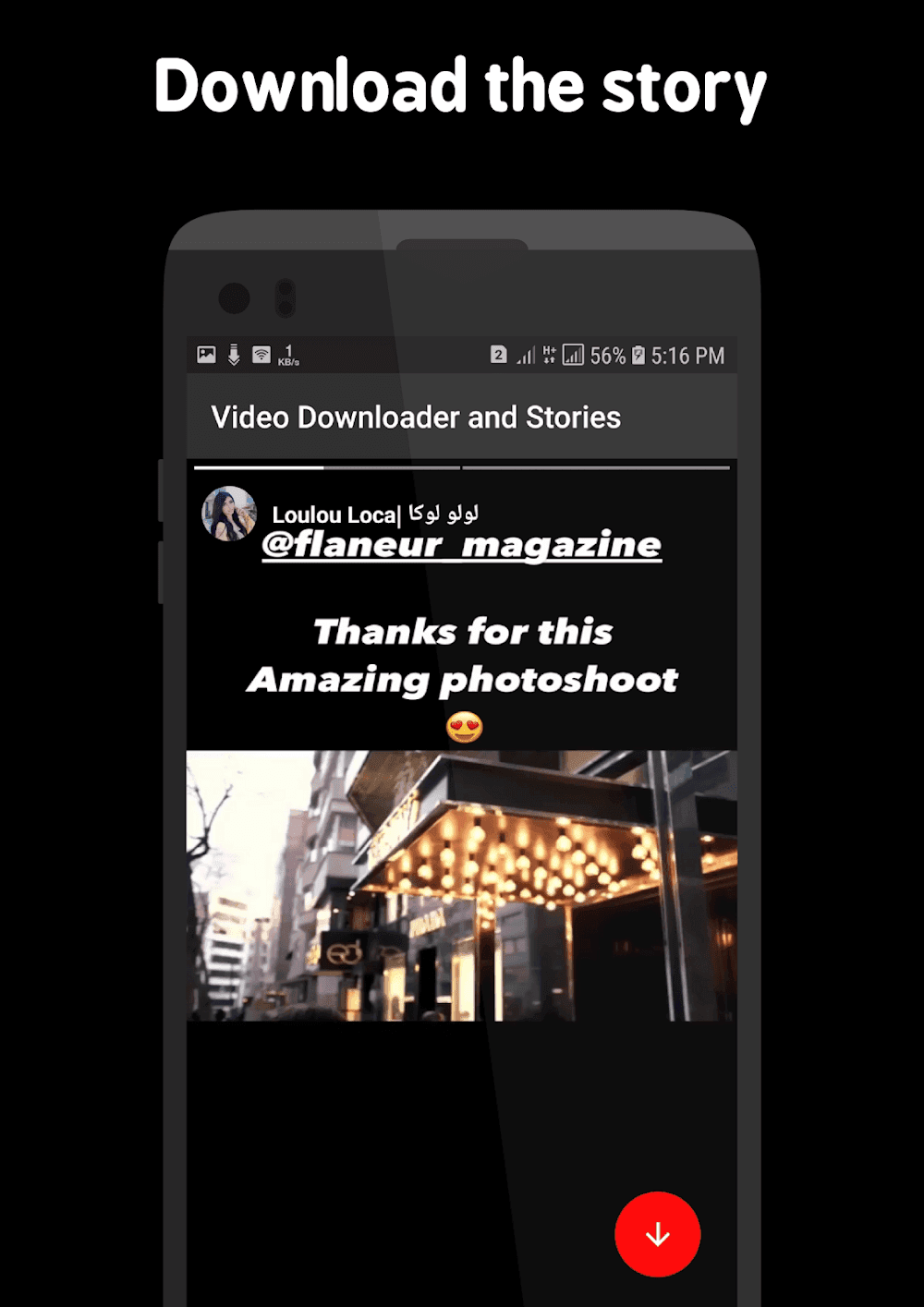 Video Downloader and Stories Screenshot 2