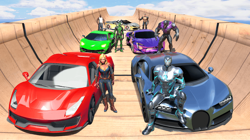 GT Car Stunt Master 3D Screenshot 1