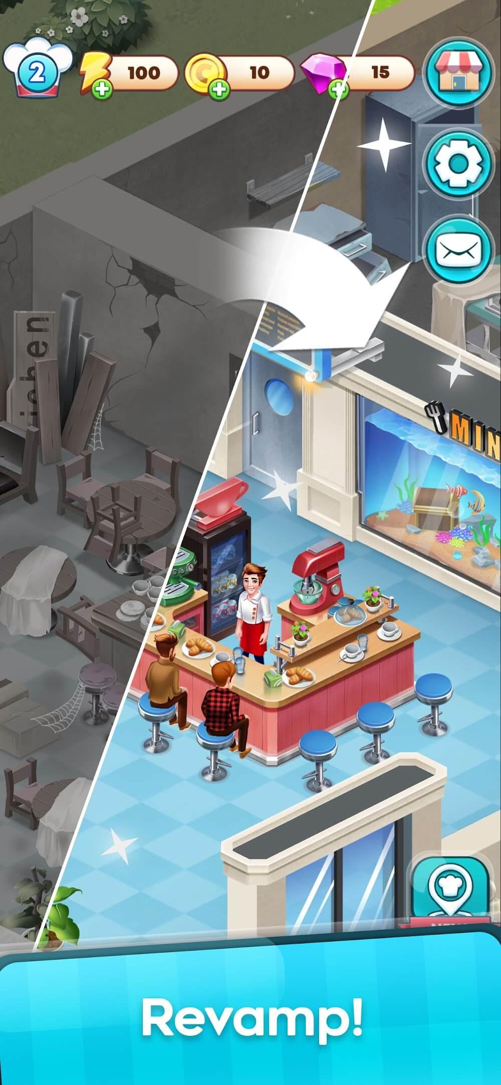 Merge Restaurant Screenshot 2