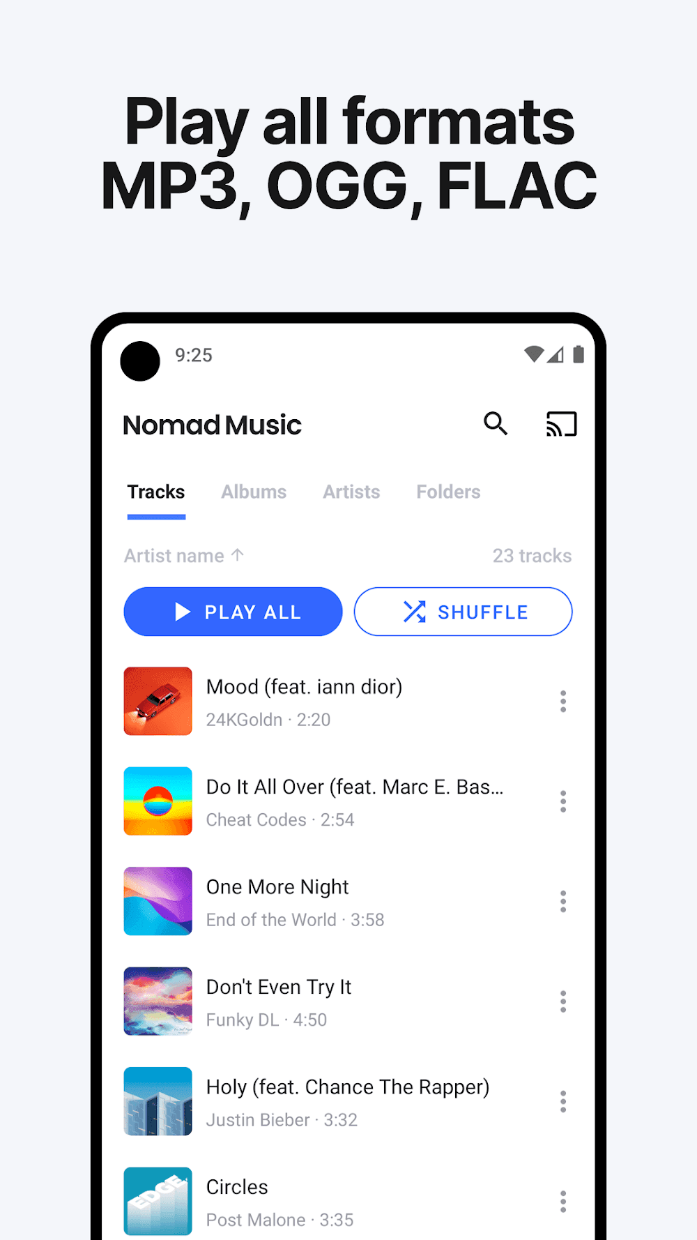 Nomad Offline Music Player Screenshot 3