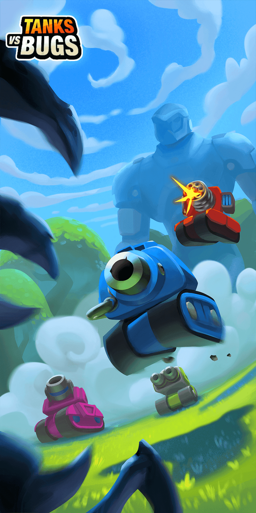 Tanks vs Bugs Screenshot 1