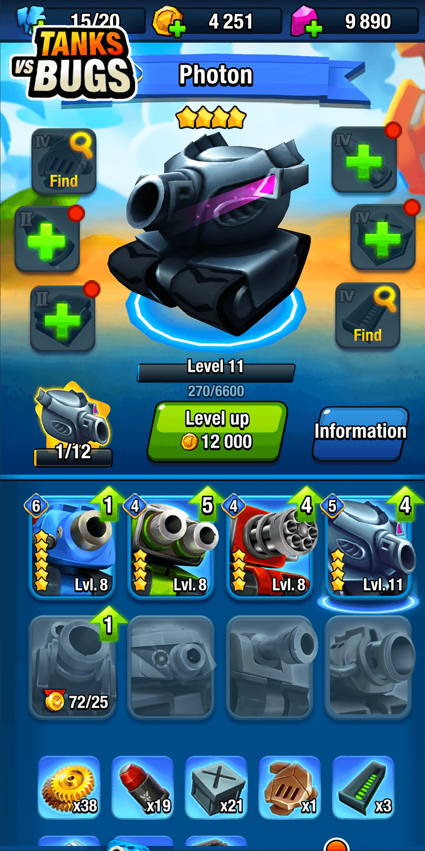 Tanks vs Bugs Screenshot 5