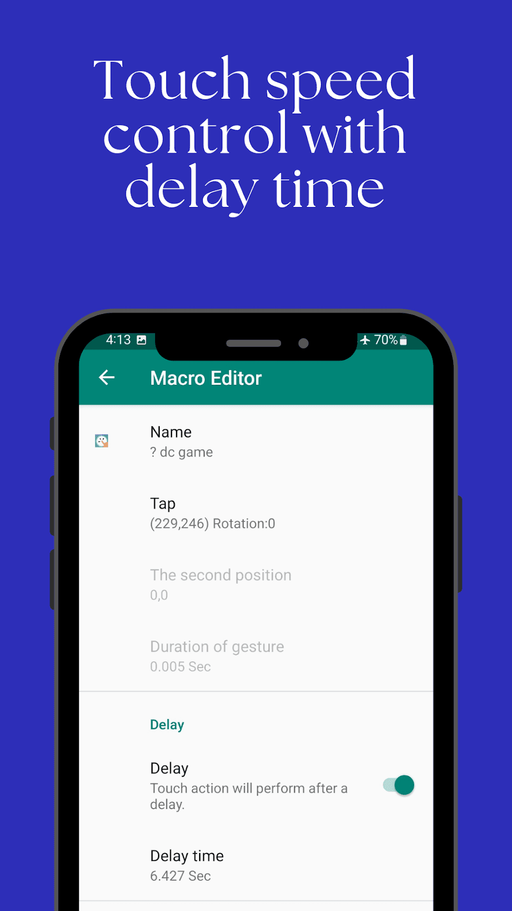 Touch Macro Pro Screenshot 5