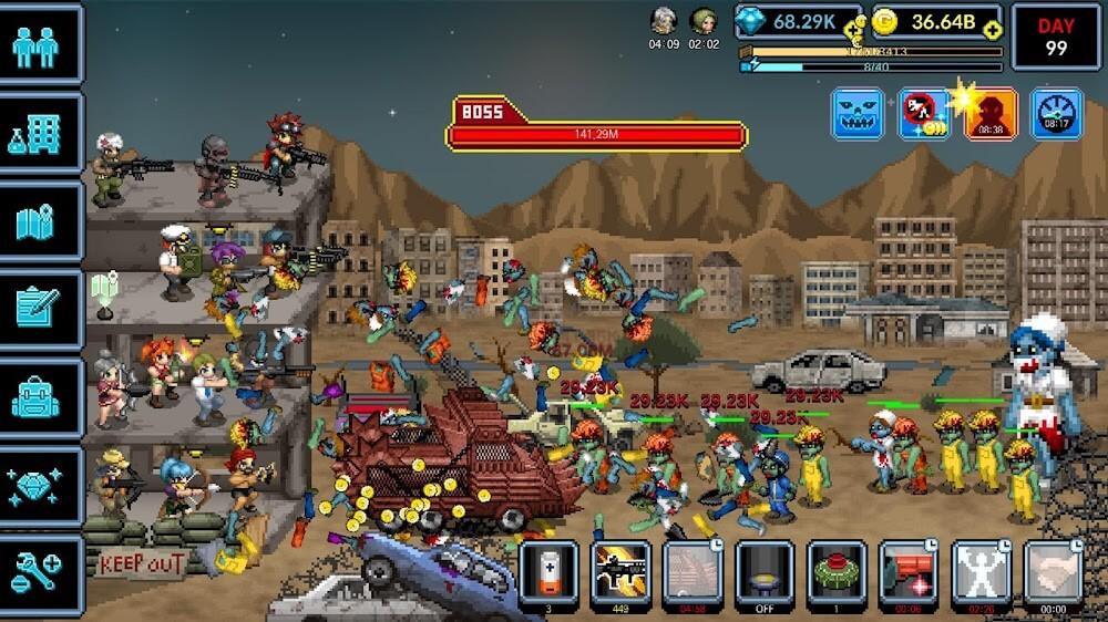 200 DAYS Zombie Apocalypse Screenshot 1