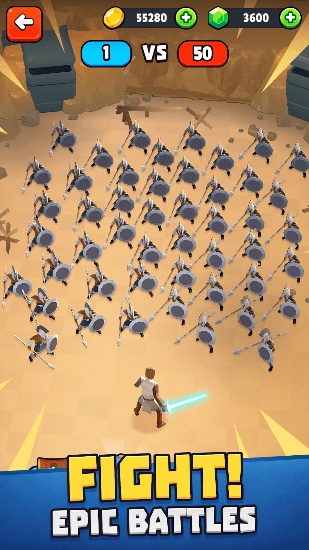 Battle Simulator: Warfare Screenshot 1