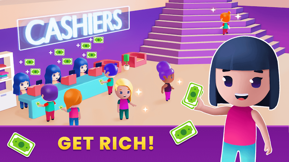 Idle Beauty Salon Tycoon Screenshot 1