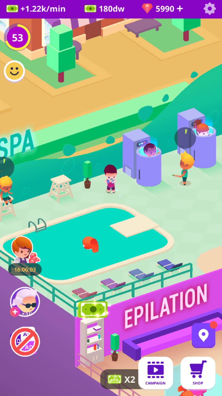 Idle Beauty Salon Tycoon Screenshot 3