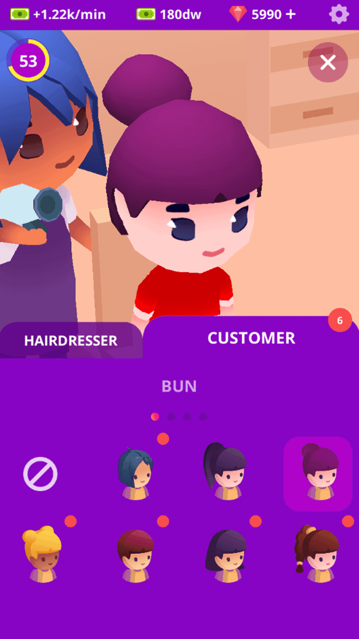 Idle Beauty Salon Tycoon Screenshot 2
