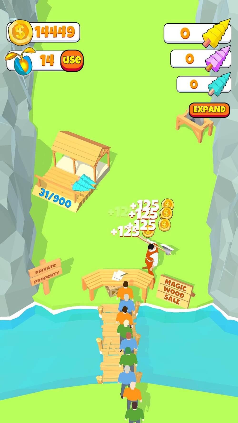 Idle Lumberjack 3D Screenshot 2