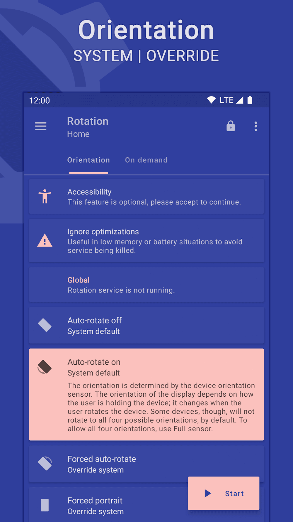 Rotation Screenshot 1