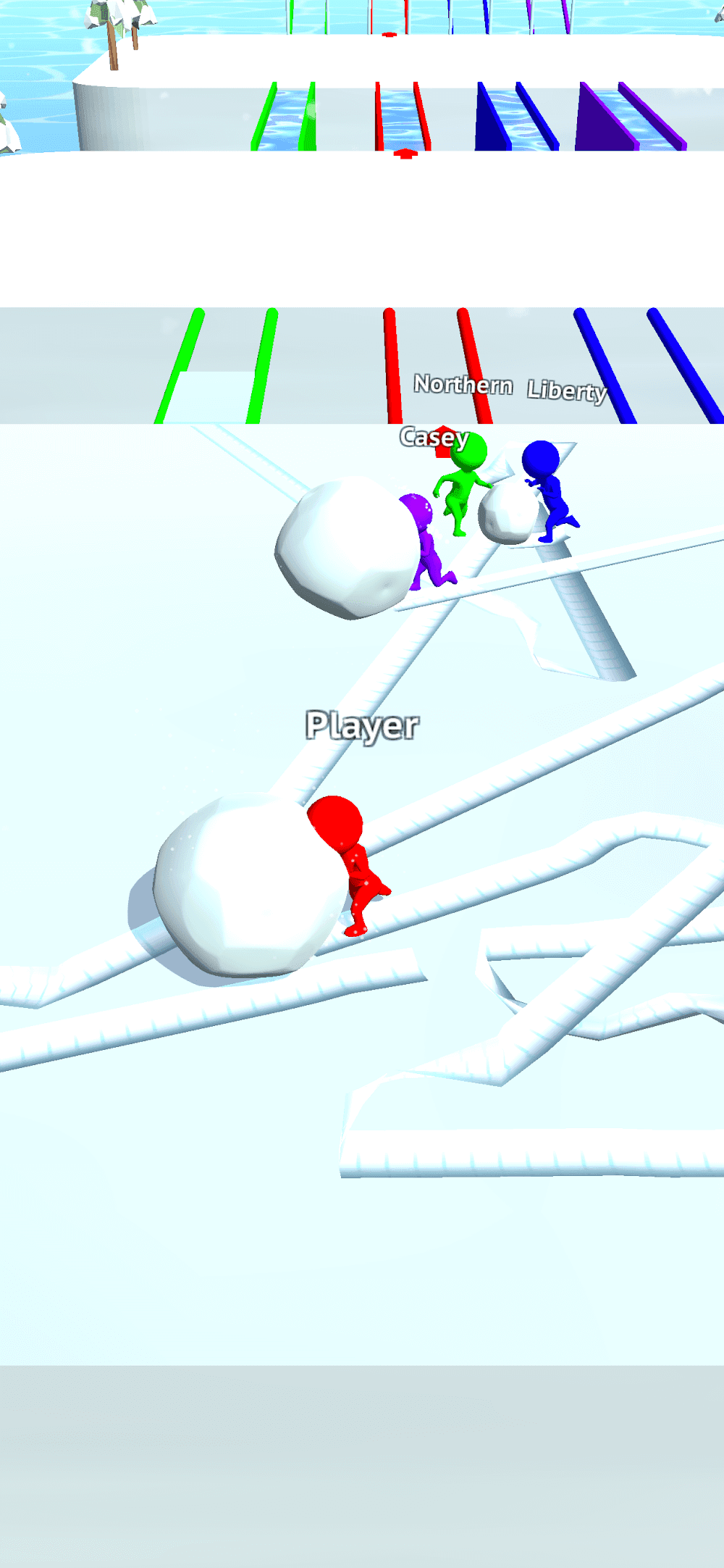 Snow Race!! Screenshot 1