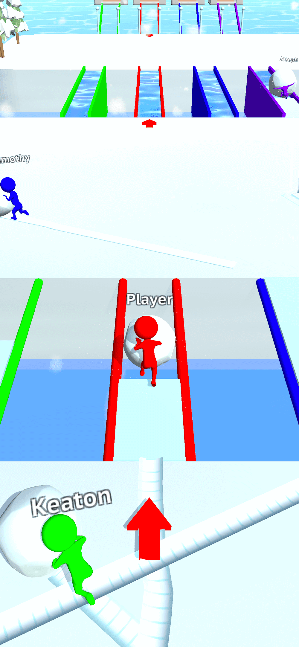 Snow Race!! Screenshot 2