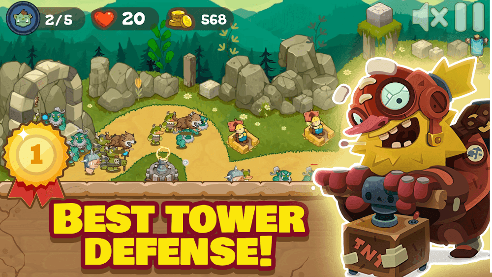Tower Defense Realm King Hero Screenshot 3
