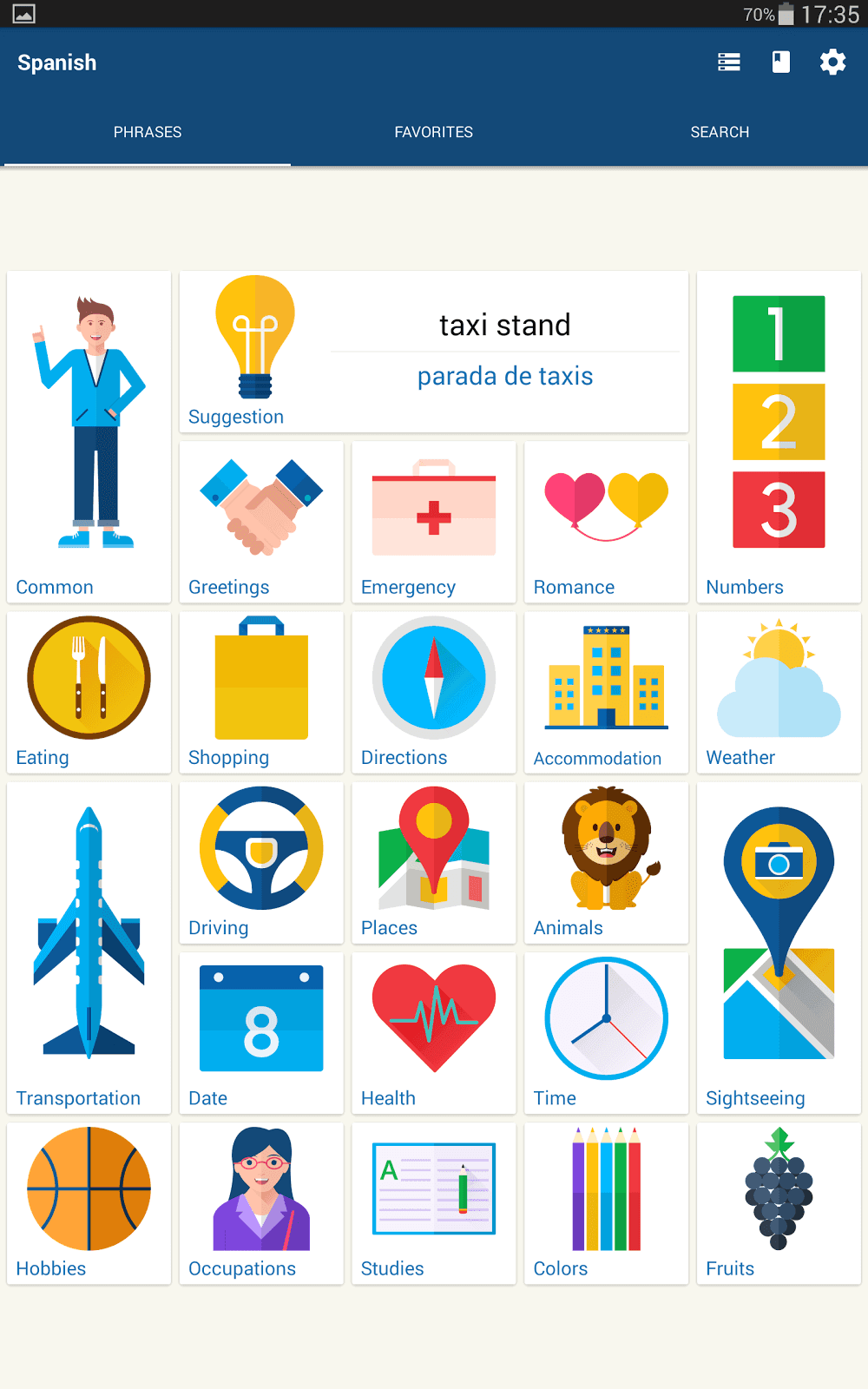 Travel Phrasebook Screenshot 6