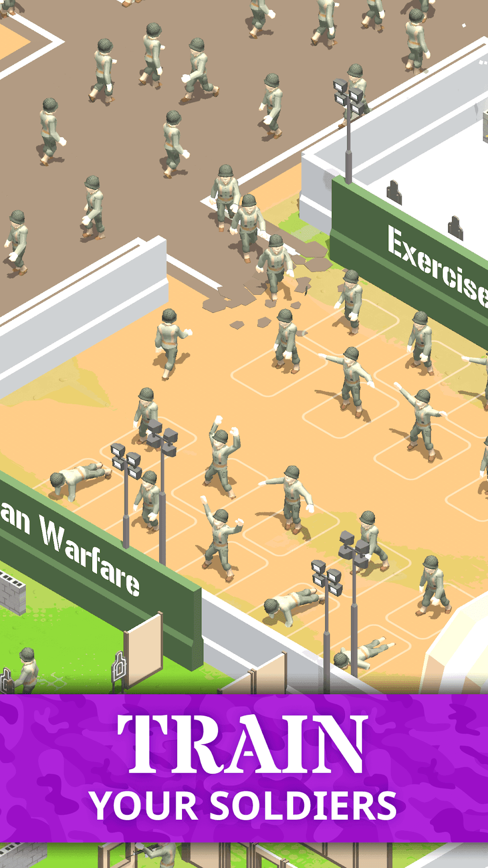 Idle Army Base Screenshot 2