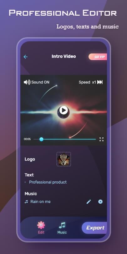Intro video maker Screenshot 2