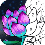 Paint by Number Coloring
