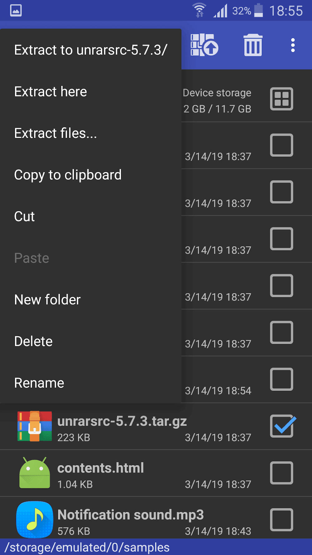 RAR Screenshot 2