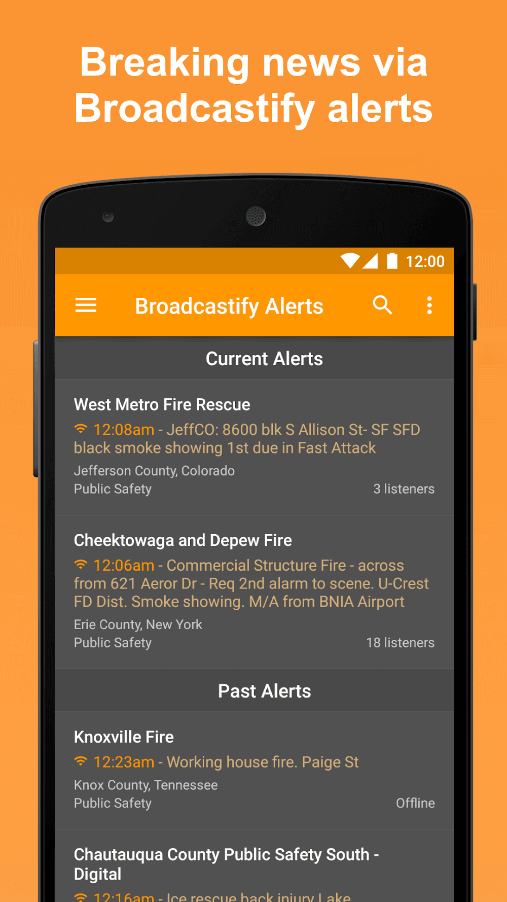 Scanner Radio - Police Scanner Screenshot 5