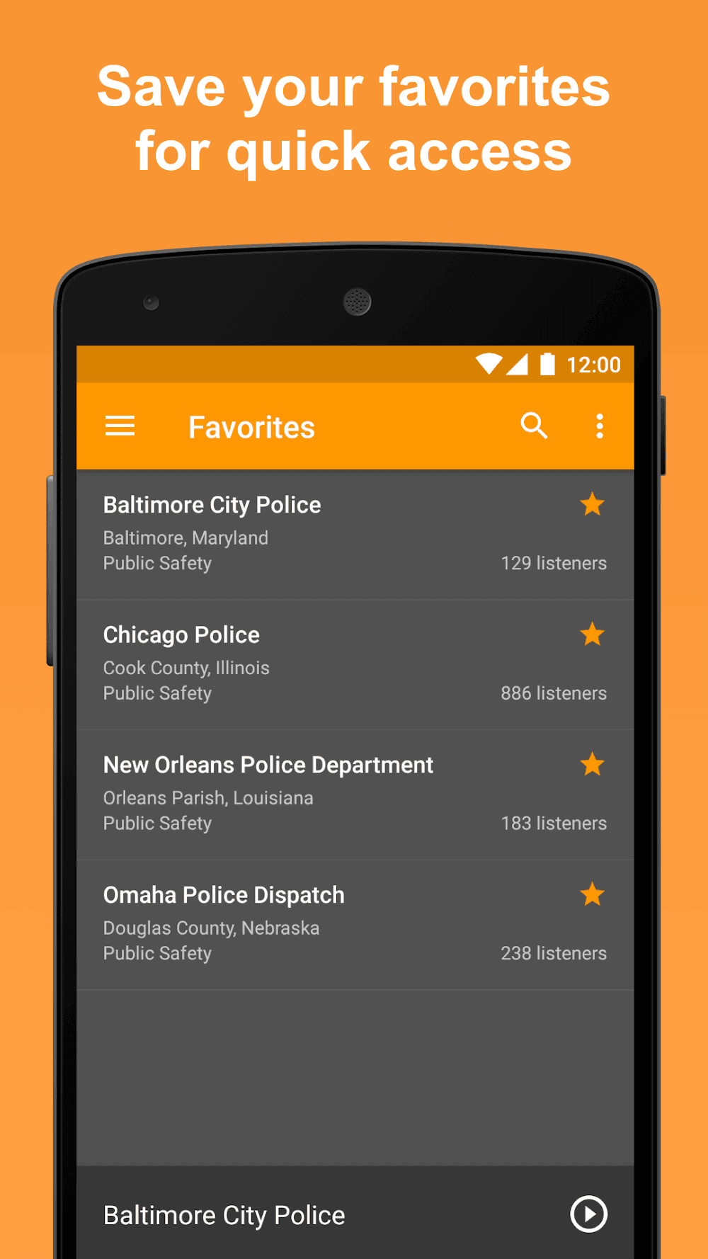 Scanner Radio - Police Scanner Screenshot 6